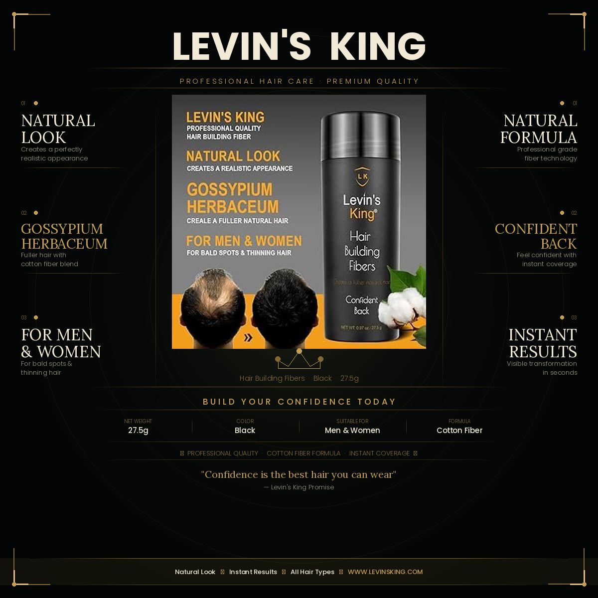 Hair Fiber For Thickness